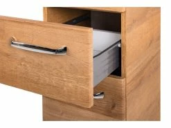 Bester Verkauf 🤩 Midischrank Trentino - 30/141/33 cm in braun 🤩 -Badezimmerschränke Verkäufe 6939012 0650362 11 22958120