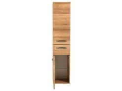 Bester Verkauf 🤩 Midischrank Trentino - 30/141/33 cm in braun 🤩 -Badezimmerschränke Verkäufe 6939013 0650362 2 22958120