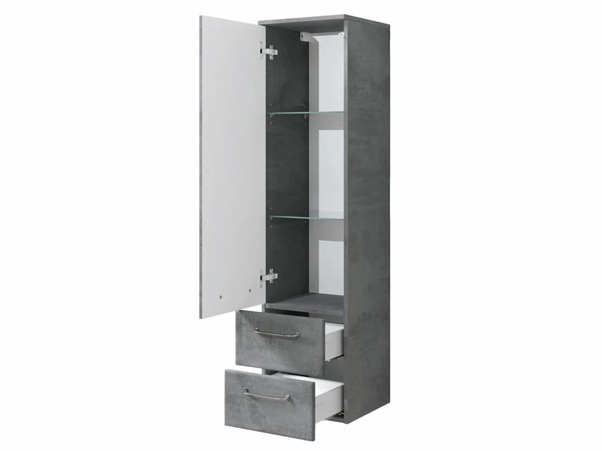 Bestes Angebot 😀 Midischrank Filino - 35/136,1/33 cm in dunkelgrau ⭐ 2 Bestes Angebot 😀 Midischrank Filino - 35/136,1/33 cm in dunkelgrau ⭐ – Bild 2