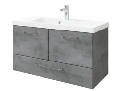 Blitzangebot 😀 Waschtisch-Unterschrank Filino - 96/51/44 cm in dunkelgrau ❤️ 13 Blitzangebot 😀 Waschtisch-Unterschrank Filino - 96/51/44 cm in dunkelgrau ❤️ -Badezimmerschränke Verkäufe 6945833 0652710 1 24938146