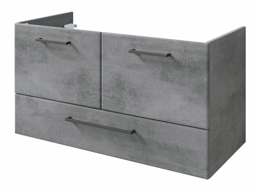 Blitzangebot 😀 Waschtisch-Unterschrank Filino - 96/51/44 cm in dunkelgrau ❤️ 3 Blitzangebot 😀 Waschtisch-Unterschrank Filino - 96/51/44 cm in dunkelgrau ❤️ – Bild 3