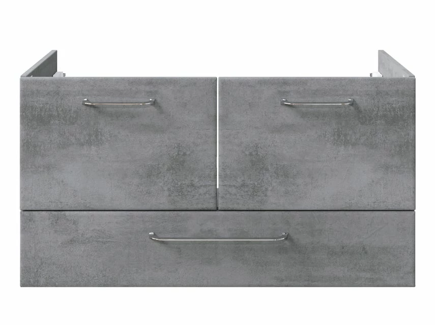 Blitzangebot 😀 Waschtisch-Unterschrank Filino - 96/51/44 cm in dunkelgrau ❤️ 1 Blitzangebot 😀 Waschtisch-Unterschrank Filino - 96/51/44 cm in dunkelgrau ❤️