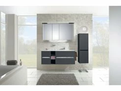 Rabatt 😀 Badezimmer-Set Mondo Baleno 11 - 3-teilig in schwarz 🛒