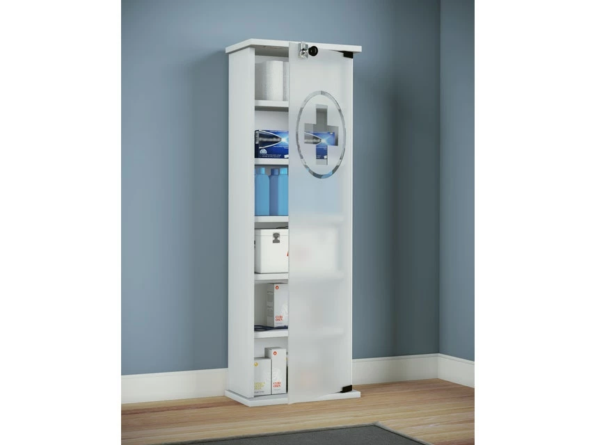 Auslauf 👏 Vivre Medizinschrank Gusal XXL - 31/92/18 cm in weiß 🌟 3 Auslauf 👏 Vivre Medizinschrank Gusal XXL - 31/92/18 cm in weiß 🌟 – Bild 3