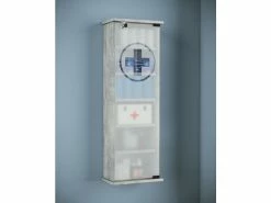 Blitzangebot 🤩 Vivre Medizinschrank Omal XXL - 31/92/18 cm in grau ⭐ -Badezimmerschränke Verkäufe 917097 omal beton grau ambiente