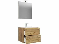 Brandneu 😍 Vivre Waschplatz Badinos 3-teilig in braun 😀