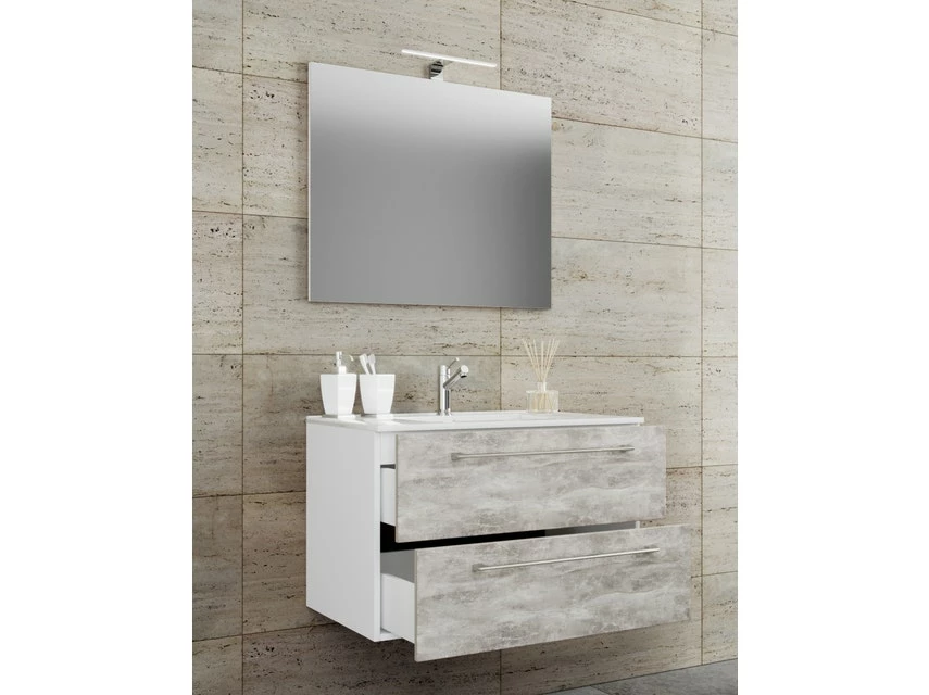 Bestpreis 😀 Vivre Waschplatz Badinos 3-teilig in weiß 🔥 2 Bestpreis 😀 Vivre Waschplatz Badinos 3-teilig in weiß 🔥 – Bild 2