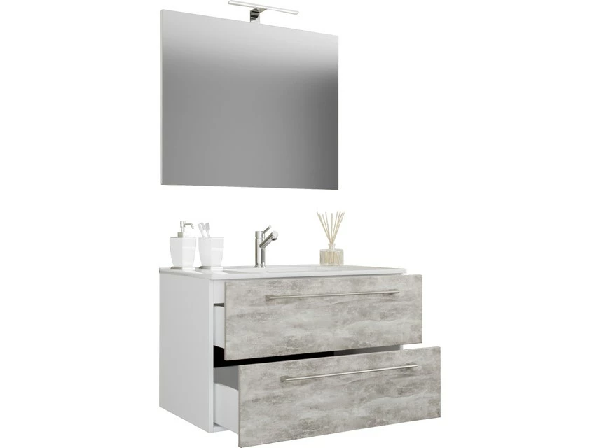 Bestpreis 😀 Vivre Waschplatz Badinos 3-teilig in weiß 🔥 1 Bestpreis 😀 Vivre Waschplatz Badinos 3-teilig in weiß 🔥