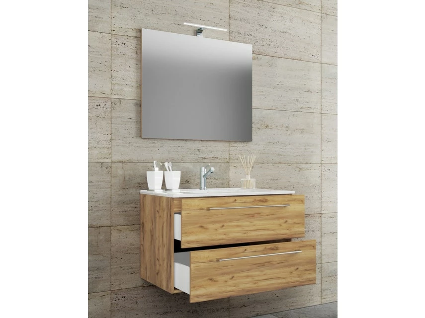 Brandneu 😉 Vivre Waschplatz Badinos 3-teilig in braun 🛒 2 Brandneu 😉 Vivre Waschplatz Badinos 3-teilig in braun 🛒 – Bild 2