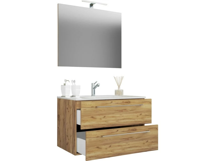 Brandneu 😉 Vivre Waschplatz Badinos 3-teilig in braun 🛒 1 Brandneu 😉 Vivre Waschplatz Badinos 3-teilig in braun 🛒