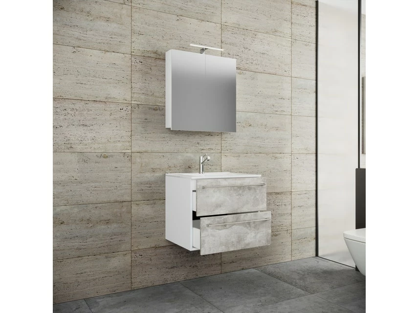 Blitzangebot 😉 Vivre Waschplatz Badinos 3-teilig in weiß 💯 3 Blitzangebot 😉 Vivre Waschplatz Badinos 3-teilig in weiß 💯 – Bild 3