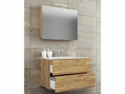 Coupon 💯 Vivre Waschplatz Badinos 3-teilig in braun ❤️ 5 Coupon 💯 Vivre Waschplatz Badinos 3-teilig in braun ❤️ -Badezimmerschränke Verkäufe 917130 badinos 3tlg honig eiche ambiente beschnitt