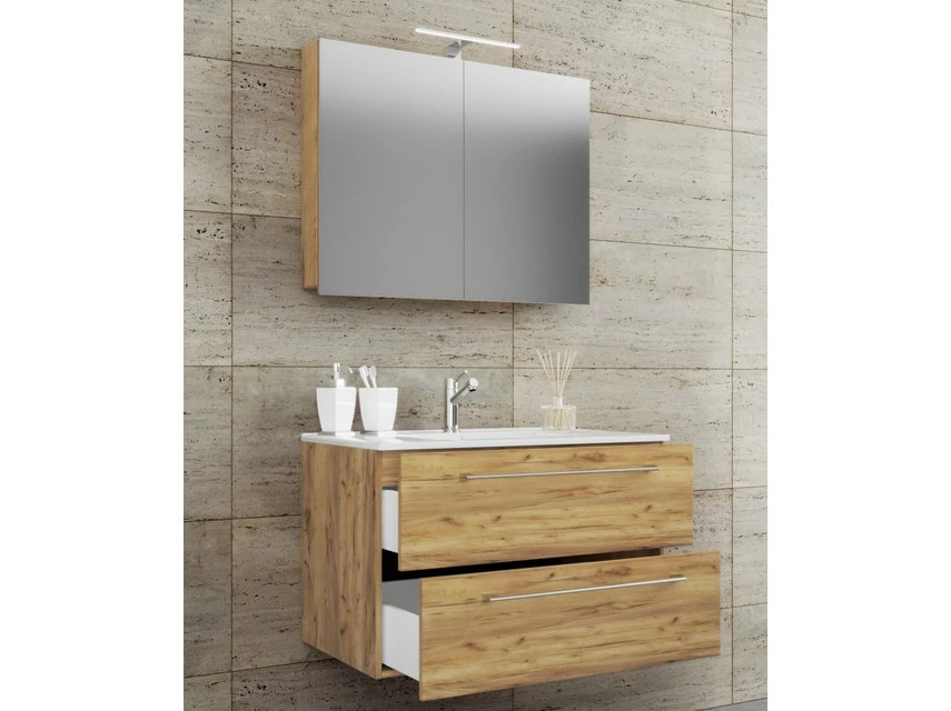 Coupon 💯 Vivre Waschplatz Badinos 3-teilig in braun ❤️ 3 Coupon 💯 Vivre Waschplatz Badinos 3-teilig in braun ❤️ – Bild 3