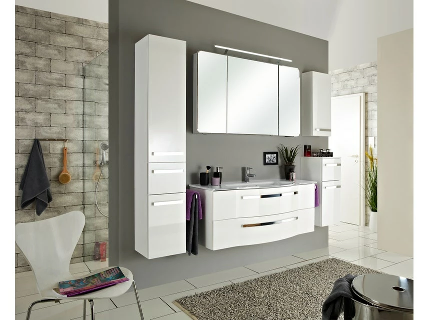 Coupon 👏 Aquarell Badezimmer-Set Emily - 3-teilig in weiß 😀 3 Coupon 👏 Aquarell Badezimmer-Set Emily - 3-teilig in weiß 😀 – Bild 3