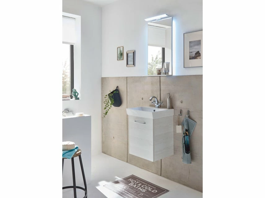 Coupon 💯 Aquarell Badezimmer-Set Genua - 3-teilig in weiß 👍 5 Coupon 💯 Aquarell Badezimmer-Set Genua - 3-teilig in weiß 👍 – Bild 5