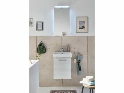 Coupon 💯 Aquarell Badezimmer-Set Genua - 3-teilig in weiß 👍