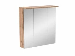 Bestpreis 🔥 Vivre Spiegelschrank Nora - 70,5/72,3/15,75 cm in braun 👏