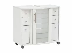 Schlussverkauf ✨ Vivre Waschbecken-Unterschrank Niko - 65/62,3/36,5 cm in weiß 🥰