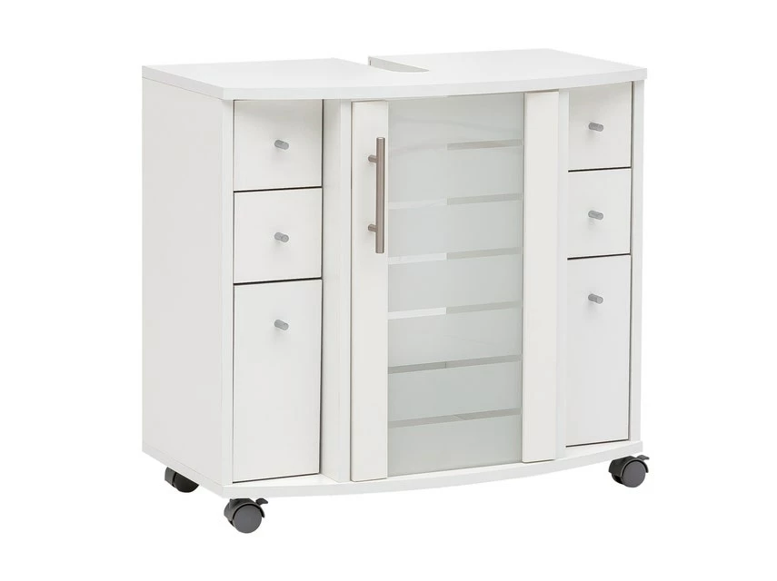 Schlussverkauf ✨ Vivre Waschbecken-Unterschrank Niko - 65/62,3/36,5 cm in weiß 🥰 1 Schlussverkauf ✨ Vivre Waschbecken-Unterschrank Niko - 65/62,3/36,5 cm in weiß 🥰