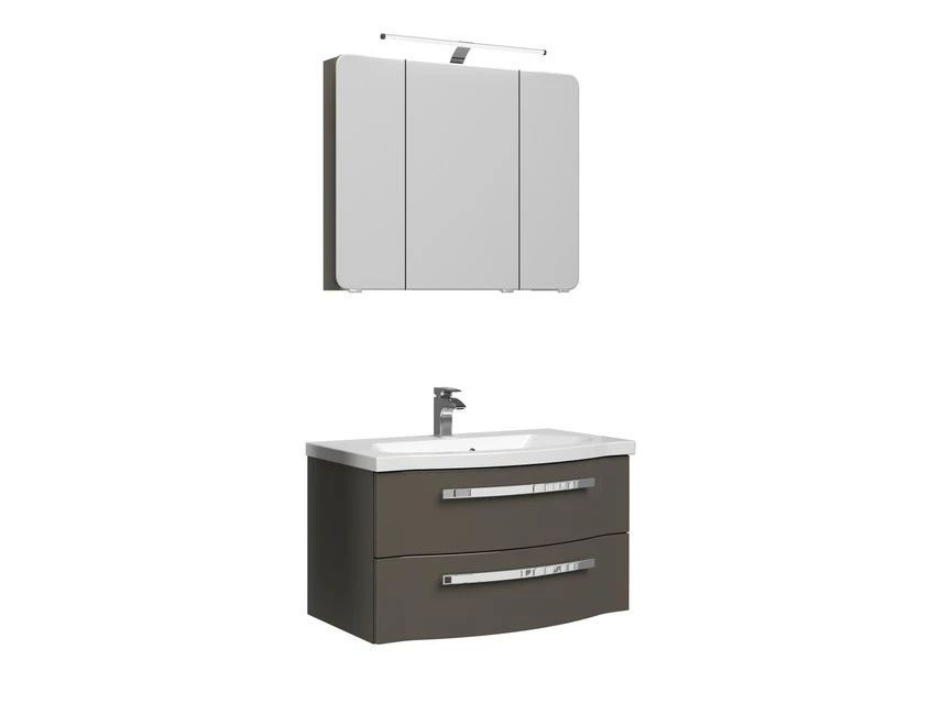 Blitzangebot 😍 Aquarell Badezimmer-Set Emily - 3-teilig in grau 🛒 1 Blitzangebot 😍 Aquarell Badezimmer-Set Emily - 3-teilig in grau 🛒