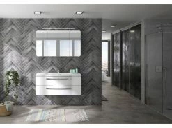 Großhandel 🎉 Aquarell Badezimmer-Set Emily - 3-teilig in weiß ❤️ 6 Großhandel 🎉 Aquarell Badezimmer-Set Emily - 3-teilig in weiß ❤️ -Badezimmerschränke Verkäufe online 24623234 3 1