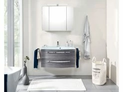 Aktion ❤️ Aquarell Badezimmer-Set Emily - 3-teilig in grau 🌟 10 Aktion ❤️ Aquarell Badezimmer-Set Emily - 3-teilig in grau 🌟 -Badezimmerschränke Verkäufe online 24623490 1 1