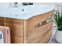 Rabatt ✨ Aquarell Badezimmer-Set Emily - 3-teilig in braun ✨ -Badezimmerschränke Verkäufe online 24623599 2 1