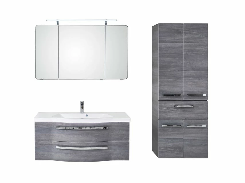 Brandneu đ Aquarell Badezimmer-Set Emily - 3-teilig in grau â¤ď¸ 3 Brandneu đ Aquarell Badezimmer-Set Emily - 3-teilig in grau â¤ď¸ â Bild 3