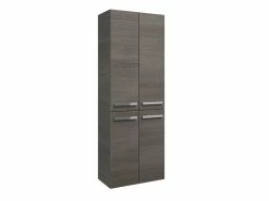 Bestpreis ✨ Aquarell Hochschrank Emily in grau ⌛