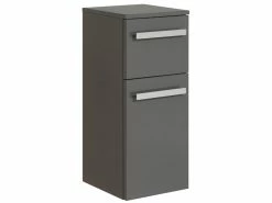 Bestpreis 🥰 Aquarell Unterschrank Emily - 30/73/33 cm in grau 🧨