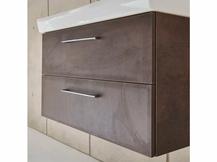 Billig 😍 Aquarell Badezimmer-Set Genua - 3-teilig in dunkelbraun 👍 4 Billig 😍 Aquarell Badezimmer-Set Genua - 3-teilig in dunkelbraun 👍 – Bild 4