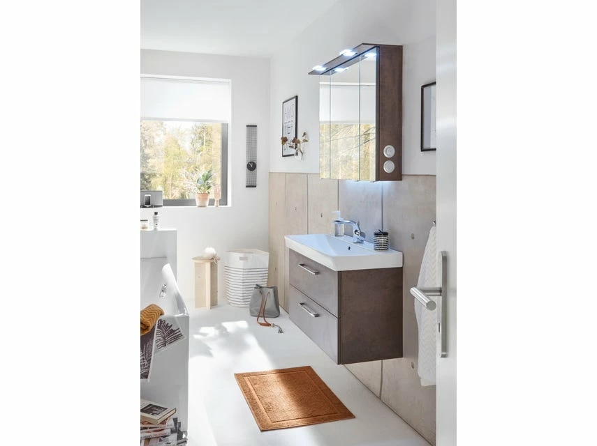 Billig 😍 Aquarell Badezimmer-Set Genua - 3-teilig in dunkelbraun 👍 7 Billig 😍 Aquarell Badezimmer-Set Genua - 3-teilig in dunkelbraun 👍 – Bild 7