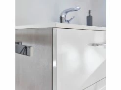 Schlussverkauf 🧨 Aquarell Badezimmer-Set Genua - 3-teilig in weiß 😉 7 Schlussverkauf 🧨 Aquarell Badezimmer-Set Genua - 3-teilig in weiß 😉 -Badezimmerschränke Verkäufe online 24641070 24641096 1