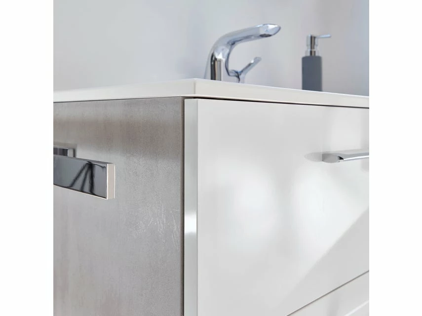 Schlussverkauf 🧨 Aquarell Badezimmer-Set Genua - 3-teilig in weiß 😉 3 Schlussverkauf 🧨 Aquarell Badezimmer-Set Genua - 3-teilig in weiß 😉 – Bild 3