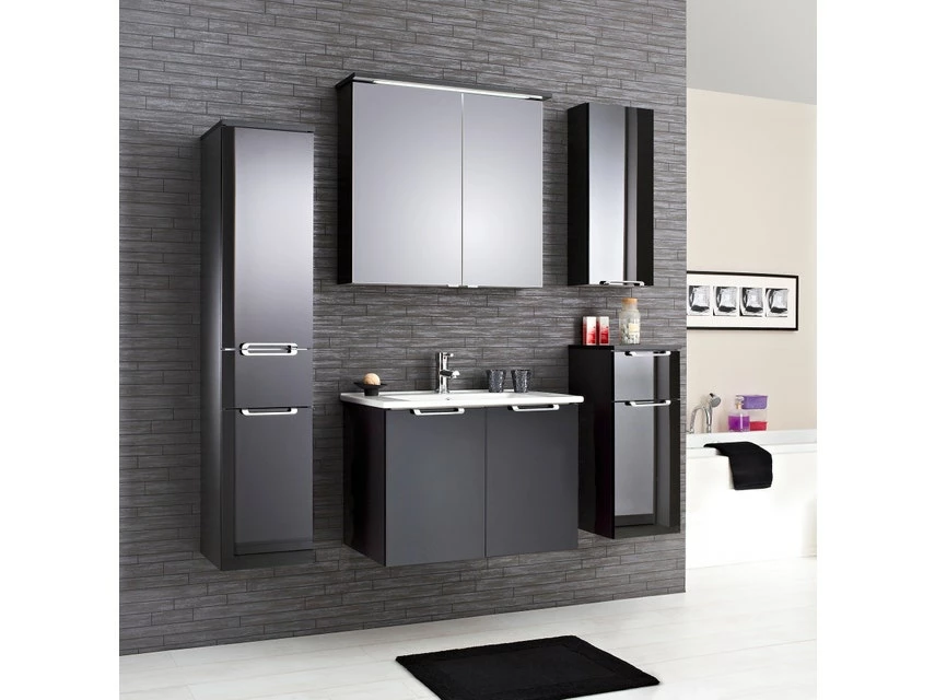 Auslauf 🤩 Aquarell Badezimmer-Set Mia - 3-teilig in grau 🔥 2 Auslauf 🤩 Aquarell Badezimmer-Set Mia - 3-teilig in grau 🔥 – Bild 2