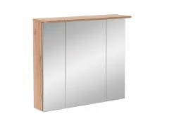 Bester Verkauf 🛒 Vivre Spiegelschrank Nora - 80,5/72,3/15,75 cm in braun 🤩
