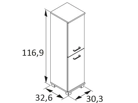 Besorgen 😍 Vivre Highboard Nora - 30,3/116,9/32,6 cm in braun 💯 4 Besorgen 😍 Vivre Highboard Nora - 30,3/116,9/32,6 cm in braun 💯 – Bild 4