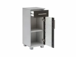 Aktion 😍 Vivre Unterschrank Niko - 30,3/75,3/32,6 cm in grau 🤩 -Badezimmerschränke Verkäufe online 24722333 1 detail nebenbild 1