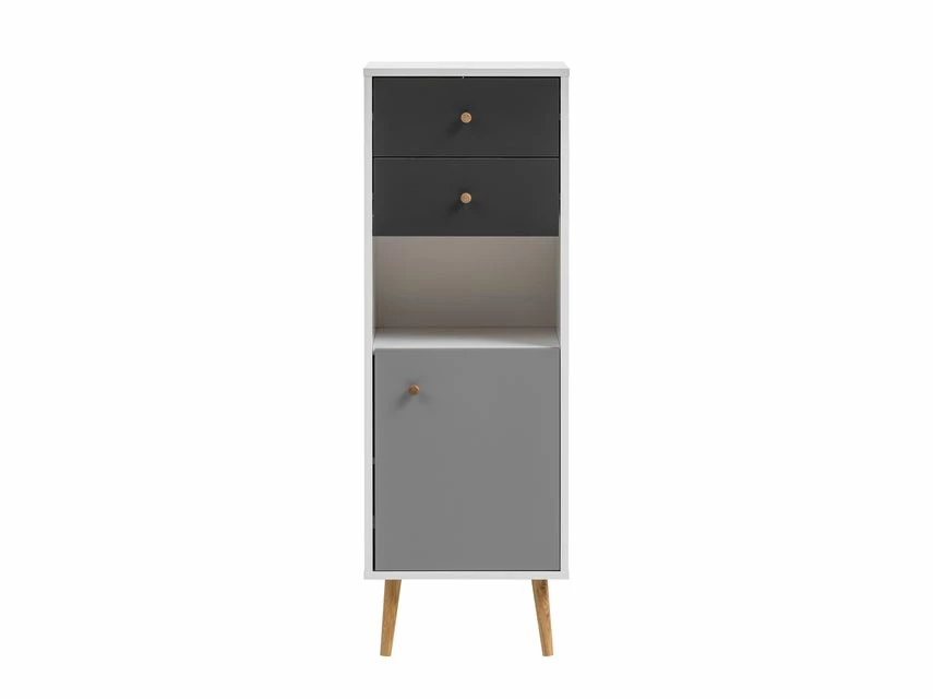 Budget 🔔 Vivre Highboard Jonte - 40,5/118,9/33,1 cm in weiß 🧨 3 Budget 🔔 Vivre Highboard Jonte - 40,5/118,9/33,1 cm in weiß 🧨 – Bild 3