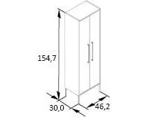 Neu 👏 Vivre Highboard Sarah - 46,2/154,7/30,1 cm in grün 🥰 5 Neu 👏 Vivre Highboard Sarah - 46,2/154,7/30,1 cm in grün 🥰 – Bild 5