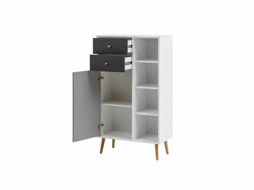 Bester Verkauf 🤩 Vivre Highboard Jonte - 67,1/118,9/33,1 cm in weiß 🧨 3 Bester Verkauf 🤩 Vivre Highboard Jonte - 67,1/118,9/33,1 cm in weiß 🧨 – Bild 3