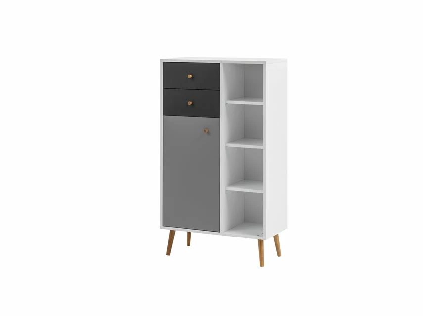 Bester Verkauf 🤩 Vivre Highboard Jonte - 67,1/118,9/33,1 cm in weiß 🧨 1 Bester Verkauf 🤩 Vivre Highboard Jonte - 67,1/118,9/33,1 cm in weiß 🧨