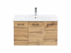 Budget 🎁 Vivre Waschtisch-Set Nora - 85x45,5 cm in braun 🎁 8 Budget 🎁 Vivre Waschtisch-Set Nora - 85x45,5 cm in braun 🎁 -Badezimmerschränke Verkäufe online 24722507 1 freistellerfront nebenbild