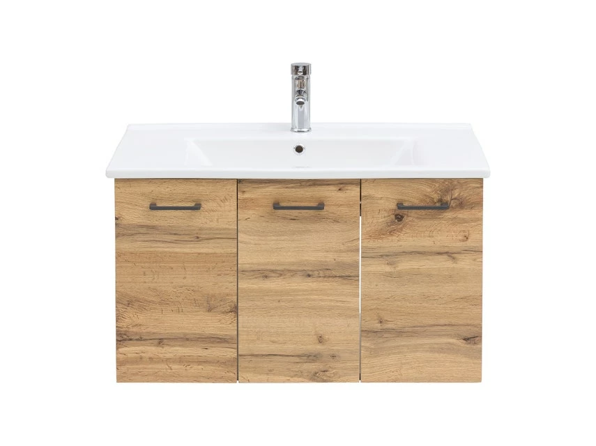 Budget 🎁 Vivre Waschtisch-Set Nora - 85x45,5 cm in braun 🎁 4 Budget 🎁 Vivre Waschtisch-Set Nora - 85x45,5 cm in braun 🎁 – Bild 4