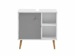 Beste Bewertungen von 😉 Vivre Waschbeckenunterschrank Jonte in weiß 😀 -Badezimmerschränke Verkäufe online 24722606 1 freistellerfront nebenbild 1