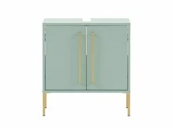 Coupon 🤩 Vivre Waschbecken-Unterschrank Sarah - 57,1/61,2/30,1 cm in grün ✔️ -Badezimmerschränke Verkäufe online 24722698 1 freistellerfront nebenbild 1