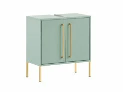 Coupon 🤩 Vivre Waschbecken-Unterschrank Sarah - 57,1/61,2/30,1 cm in grün ✔️