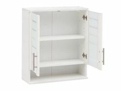 Schlussverkauf 💯 Vivre Hängeschrank Niko - 59,8/70,8/20,5 cm in weiß 🔔 -Badezimmerschränke Verkäufe online 24722812 1 detail nebenbild 1