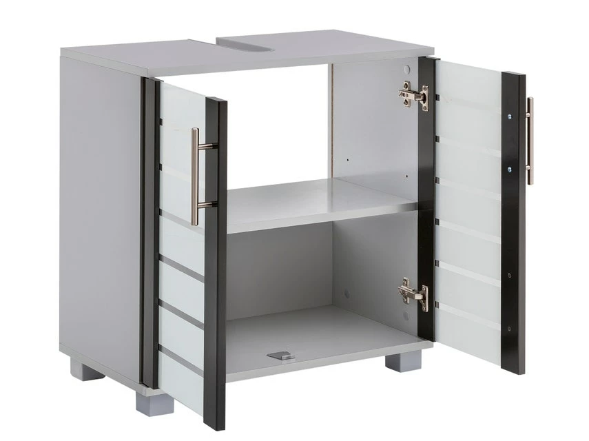 Großhandel ⌛ Vivre Waschbecken-Unterschrank Niko - 59,8/62,4/32,6 cm in grau 😍 3 Großhandel ⌛ Vivre Waschbecken-Unterschrank Niko - 59,8/62,4/32,6 cm in grau 😍 – Bild 3