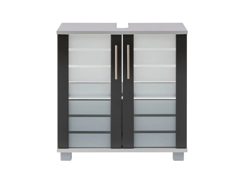 Großhandel ⌛ Vivre Waschbecken-Unterschrank Niko - 59,8/62,4/32,6 cm in grau 😍 2 Großhandel ⌛ Vivre Waschbecken-Unterschrank Niko - 59,8/62,4/32,6 cm in grau 😍 – Bild 2